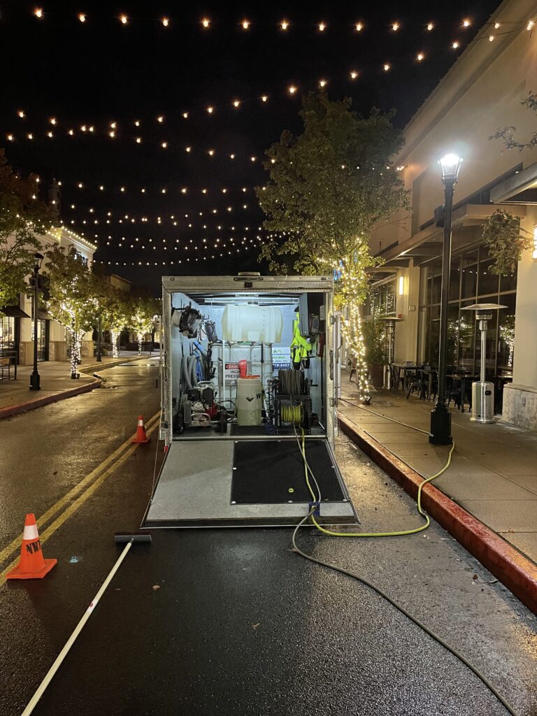 Commercial Pressure Washing Trailer Richmond, VA