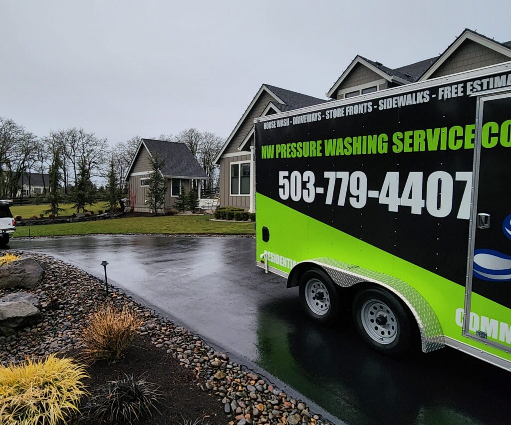 Residential and Commercial Pressure Washing Trailer