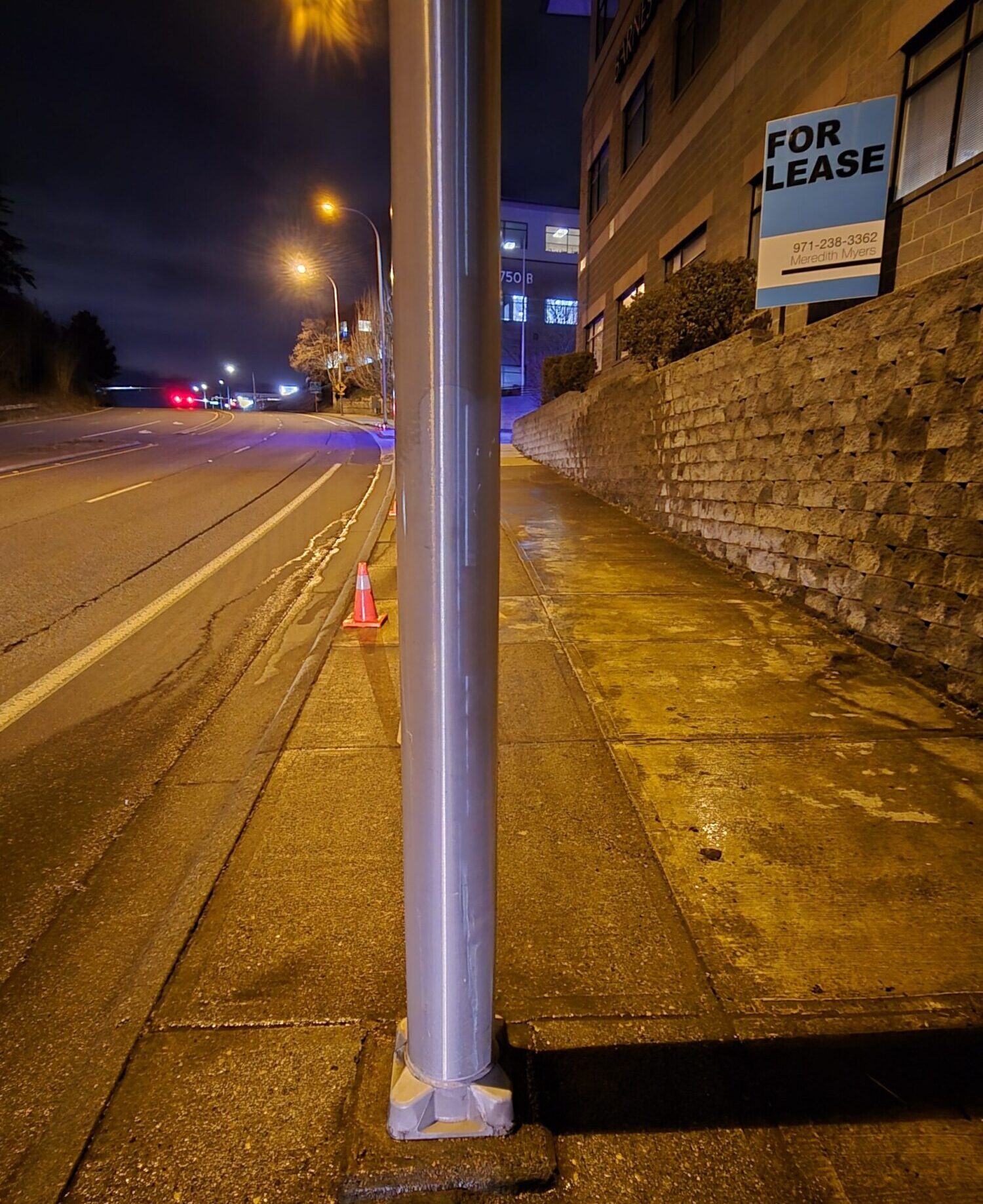 Commercial Pressure Washing Graffiti Removal After Photo