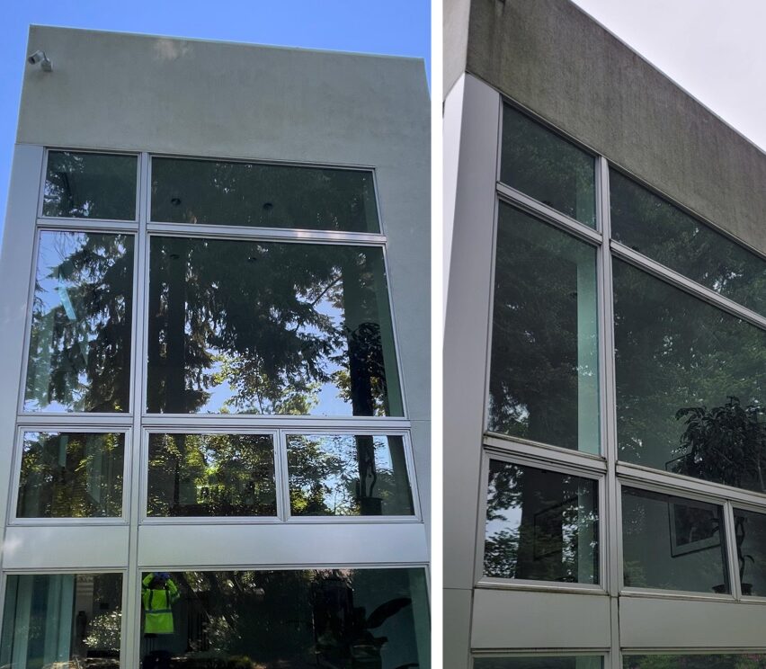 House Washing Before and After Photo