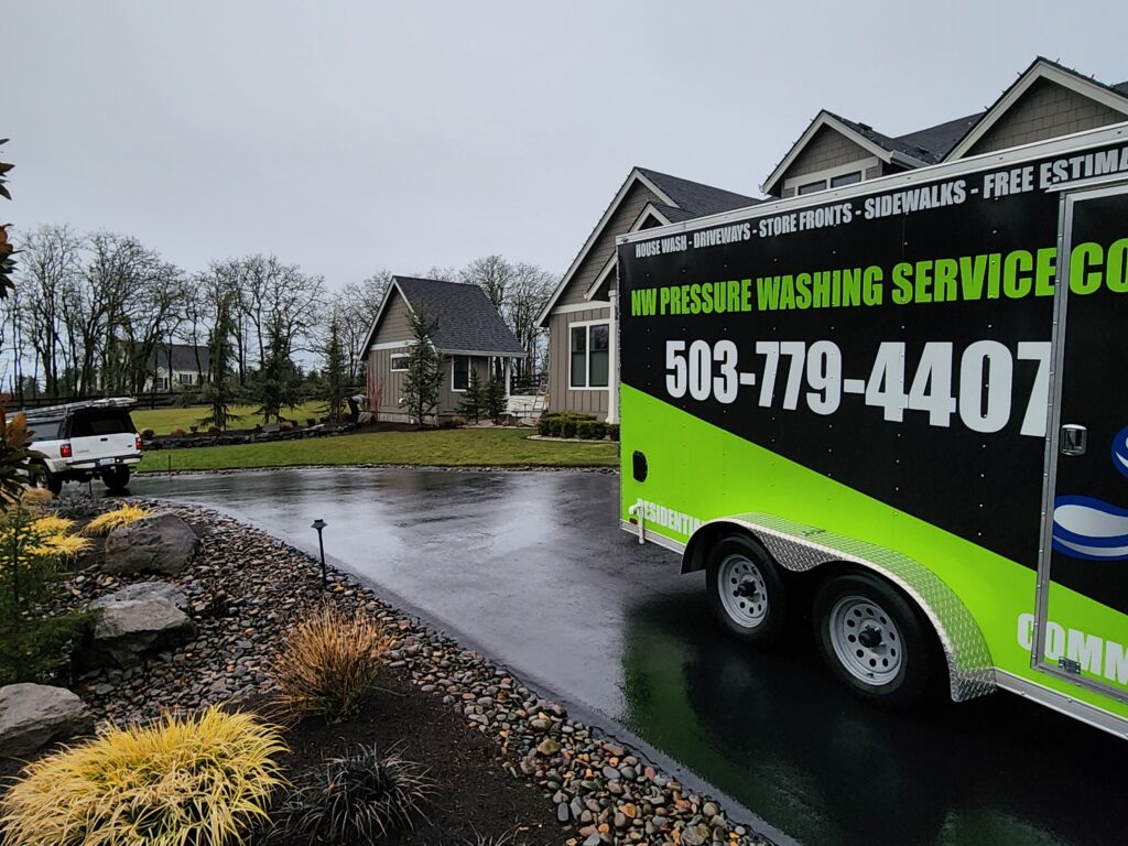 Pressure Washing Trailer